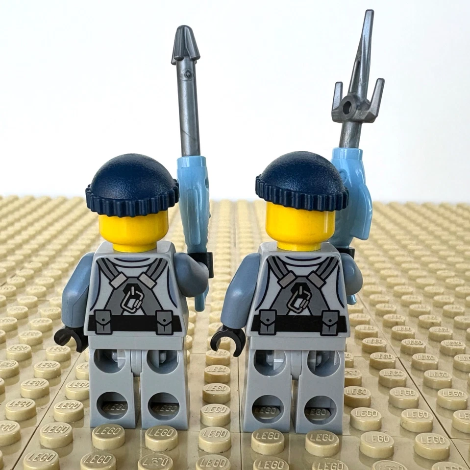 LEGO Ninjago Película: 2 Tiburones Army Gunners, PECES njo0341, 70609, 70612 Bombardero 2017 Foto 3 de 4