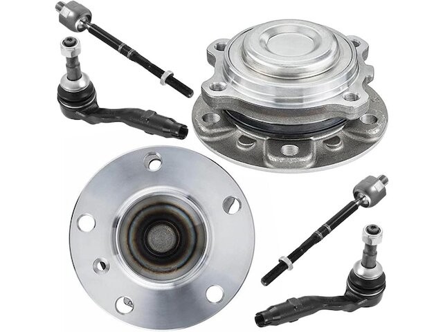 Front Wheel Hub Assembly and Tie Rod End Kit For Rolls Royce Wraith SH513DN