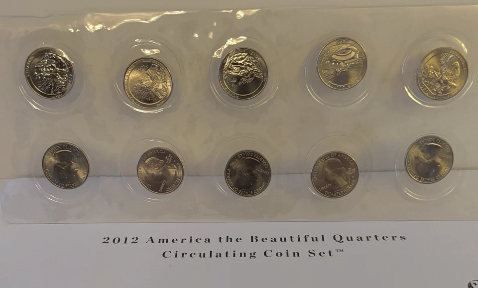 2010-2020 Complete America the Beautiful Quarters Circulating Coin Sets in OGM - Image 4 of 4