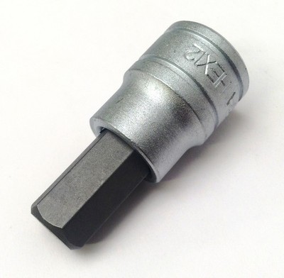 Teng 12mm Innensechskant Steckschlüssel Ratsche Bit 3/8'' Bohrer Antrieb SECHSKANT12 Werkzeug H12