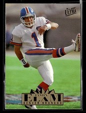 1995 Ultra #90 Jason Elam Card Denver Broncos