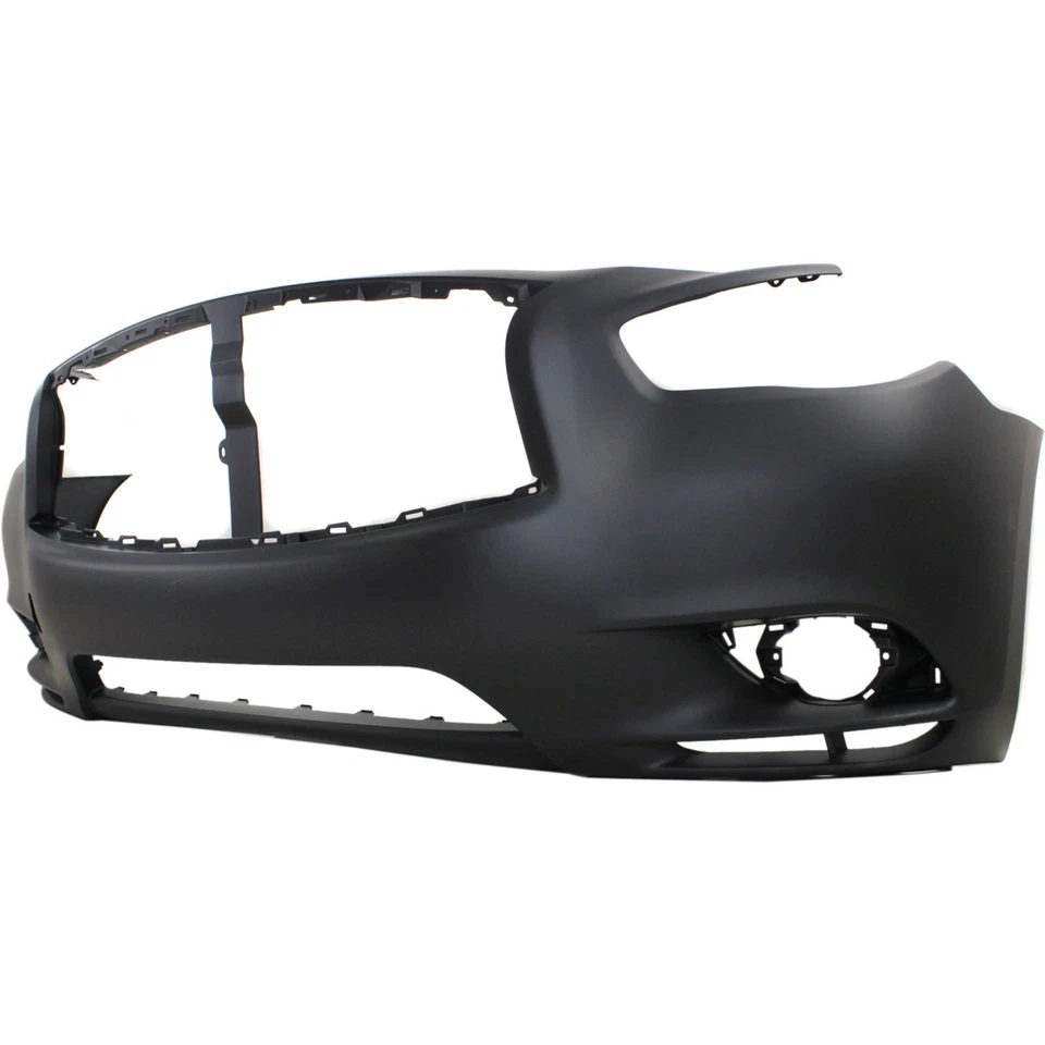 Front Bumper Cover For 2014-15 Infiniti QX60 Primed with Fog Lamp Hole IN1000251 Foto 2 de 4