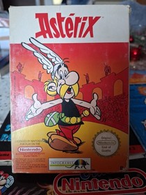 Jeu Asterix Nes Nintendo  en boite complet avec notice  Originale FRA 