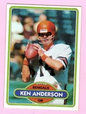 1980 Topps Ken Anderson #388 Cincinnati Bengals