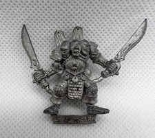 Warhammer Realm of Chaos Dreiköpfiger Champion von Tzeentch