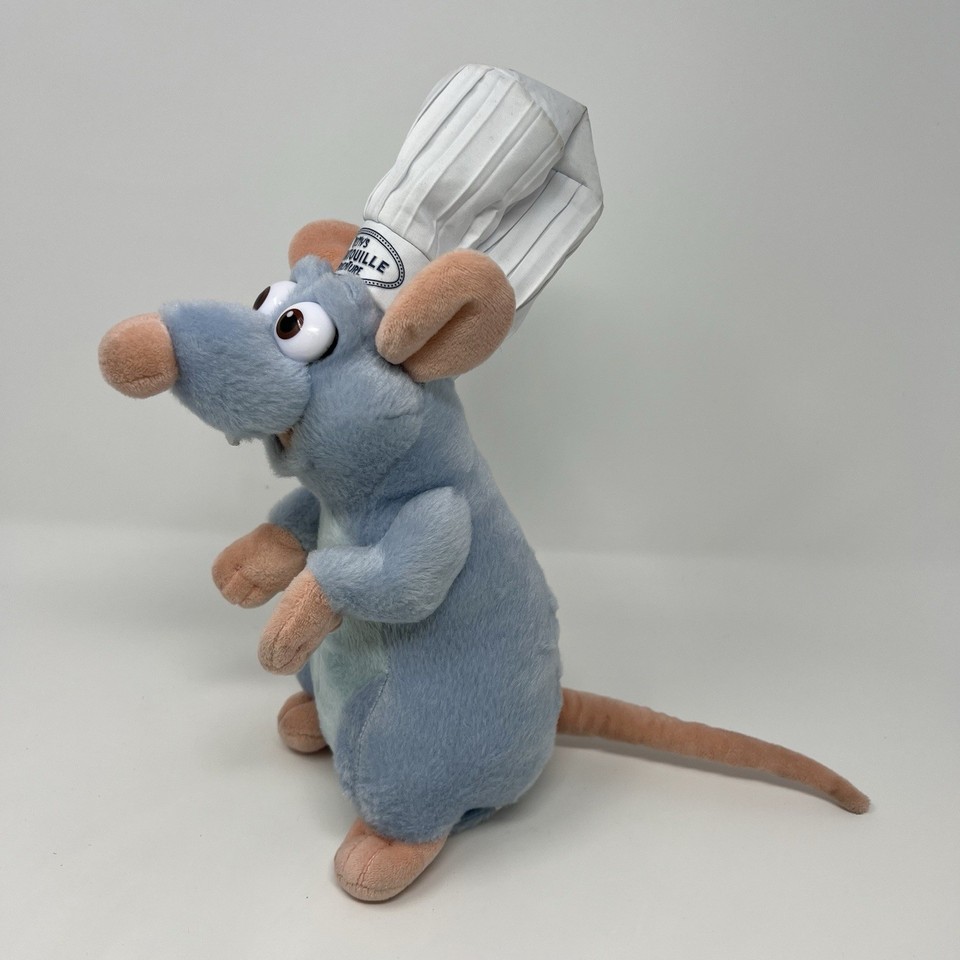 Disney Parks Remy's Ratatouille Adventure Talking Plush TESTED WORKING