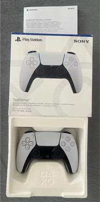 Sony DualSense Wireless Gamepad - Weiß/Schwarz