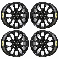 20" Chevrolet Traverse  Gloss Black Wheels Rims Factory OEM ALYGV054 2024-202...