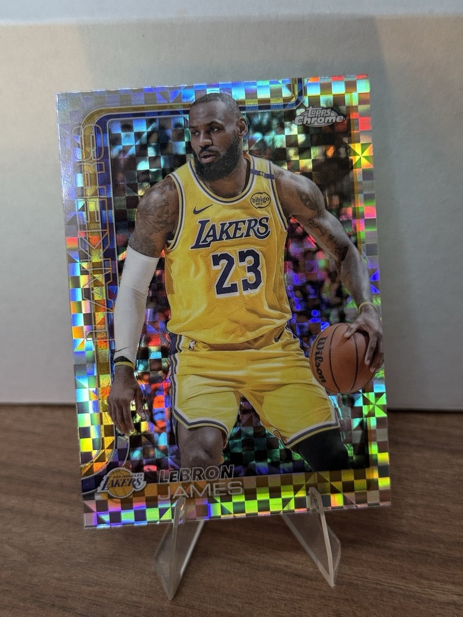 2025-26 Topps Chrome - LeBron James #127 X-Fractor SP | eBay