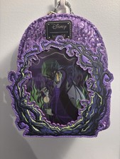 Loungefly Disney Sleeping Beauty Maleficent Lenticular Mini Backpack