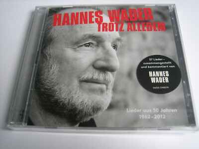 HANNES WADER - TROTZ ALLEDEM  - 2CD - NEU + ORIGINAL VERPACKT!!!!