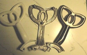 VTG Ceiling Fan Replace Blade Arms Tulip silver white YU2009