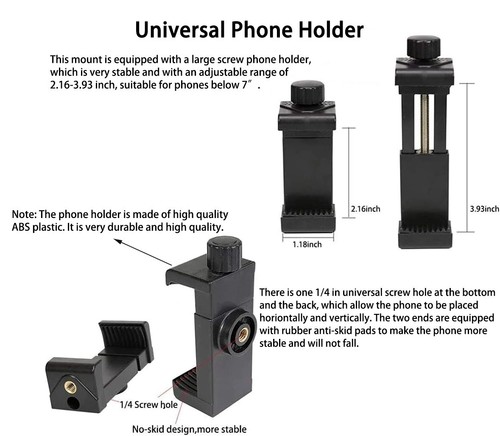 Chest Strap Harness Mount Head Strap Holder Kit for Smartphones Gopro POV/VLOG - Picture 12 of 14