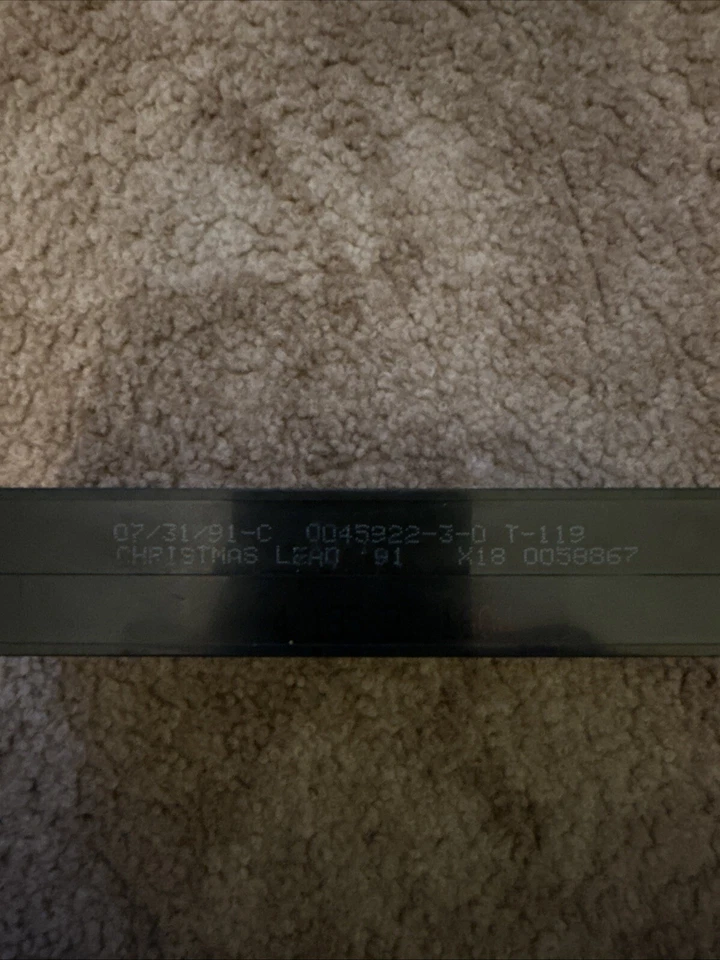 Walt Disney’s Masterpiece Fantasia VHS 1132 Christmas Lead ‘91 - 7/31/91 Foto 4 de 4