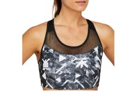Sport-Bh Damen, Asics Future Tokyo Aop Bra, Schwarz
