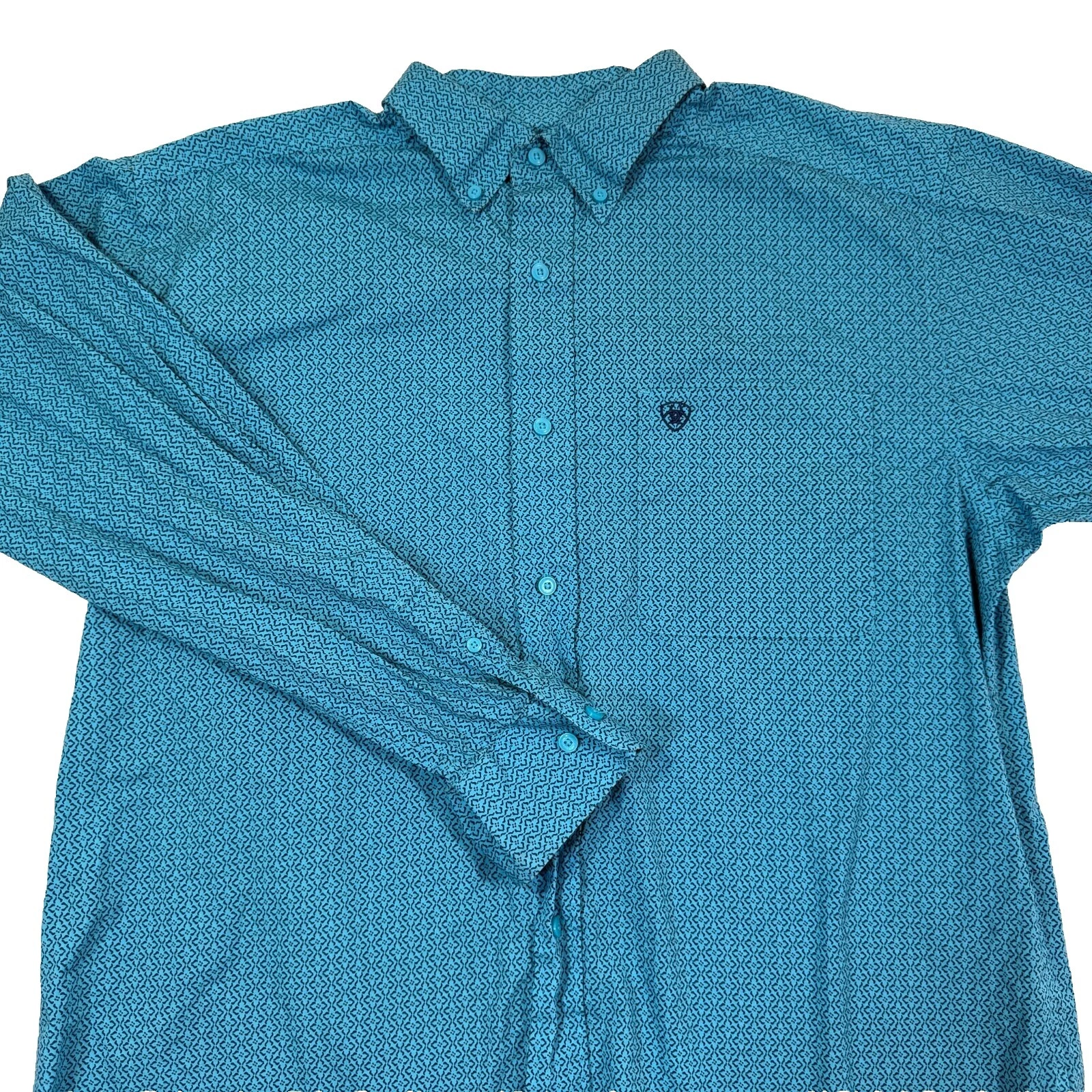 Ariat Floral Casual con Botones camisas para hombres