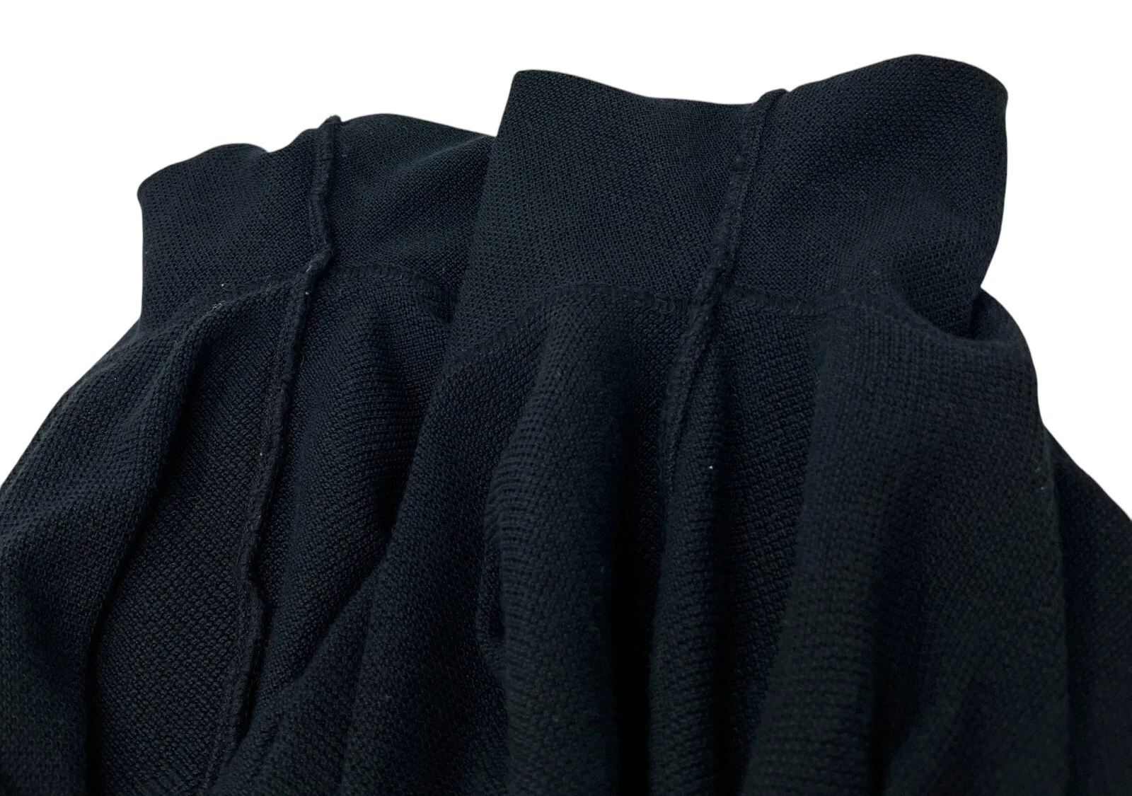 Maglia CHANEL Sport Vintage 09P CC Logo #42 Felpa con Cappuccio Blu Scuro Argento Rayon