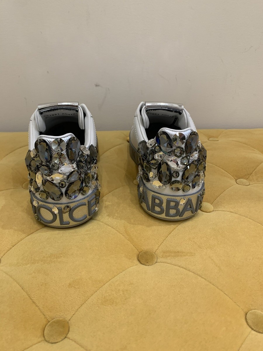 Dolce & Gabbana D&G NIB Silver Portofino Crystal Men's