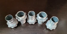Halex 20440 Connectors 1/2" Fitting- 5 pieces