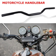1" Universal Motorcycle Dirt Bike Motocross Handlebar Handle Drag Fat Bar Black