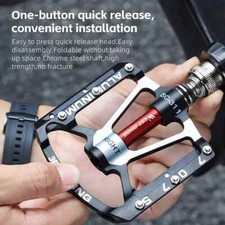 WEST BIKING Mountain Bike Pedals Quick Release Sealed Bearings 9/16" Anti-slip