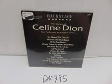 New Backstage Karaoke CD 13 Songs Celine Dion The Prayer - Powers of Love - Tell