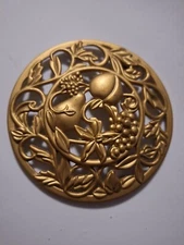 Potpourri Jar/Bowl Metal Lid 3.5" x 3.5” Fruit Decor 