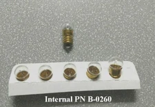 6 NEW 1447 (AKA 752-9) Bulbs for Lionel 665,671,681,682,726,736,773,2020 & 2035