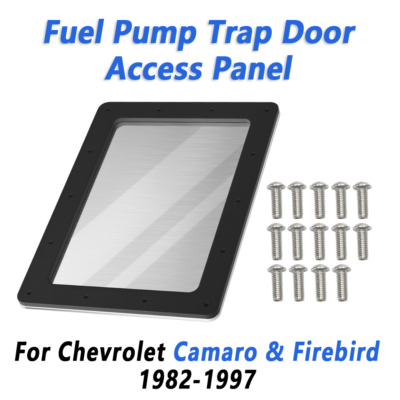 Fuel Pump Trap Door Access Panel Lid & Base Kit For Chevrolet