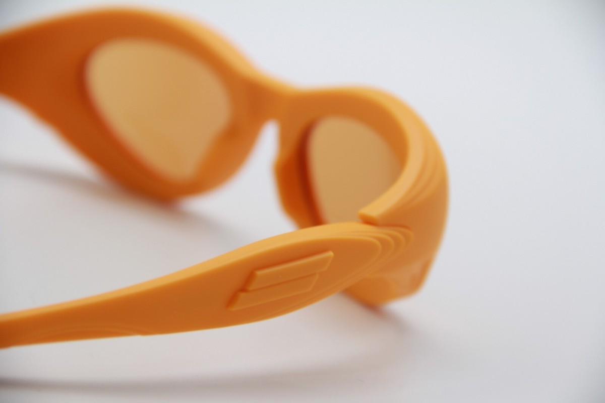 NEW BV1162S 004 BOTTEGA VENETA ORANGE UNISEX SUNGLASSES | eBay display picture 2