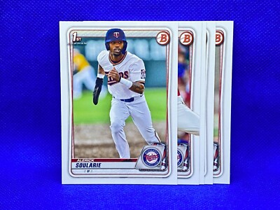 2020 Bowman Draft MINNESOTA TWINS team set 5 cards Soularie Larnach Balazovic