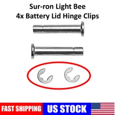 Clips for Surron Battery Lid Hinge - Pack of 4 Clips for Sur-Ron Lid Hinge Pins