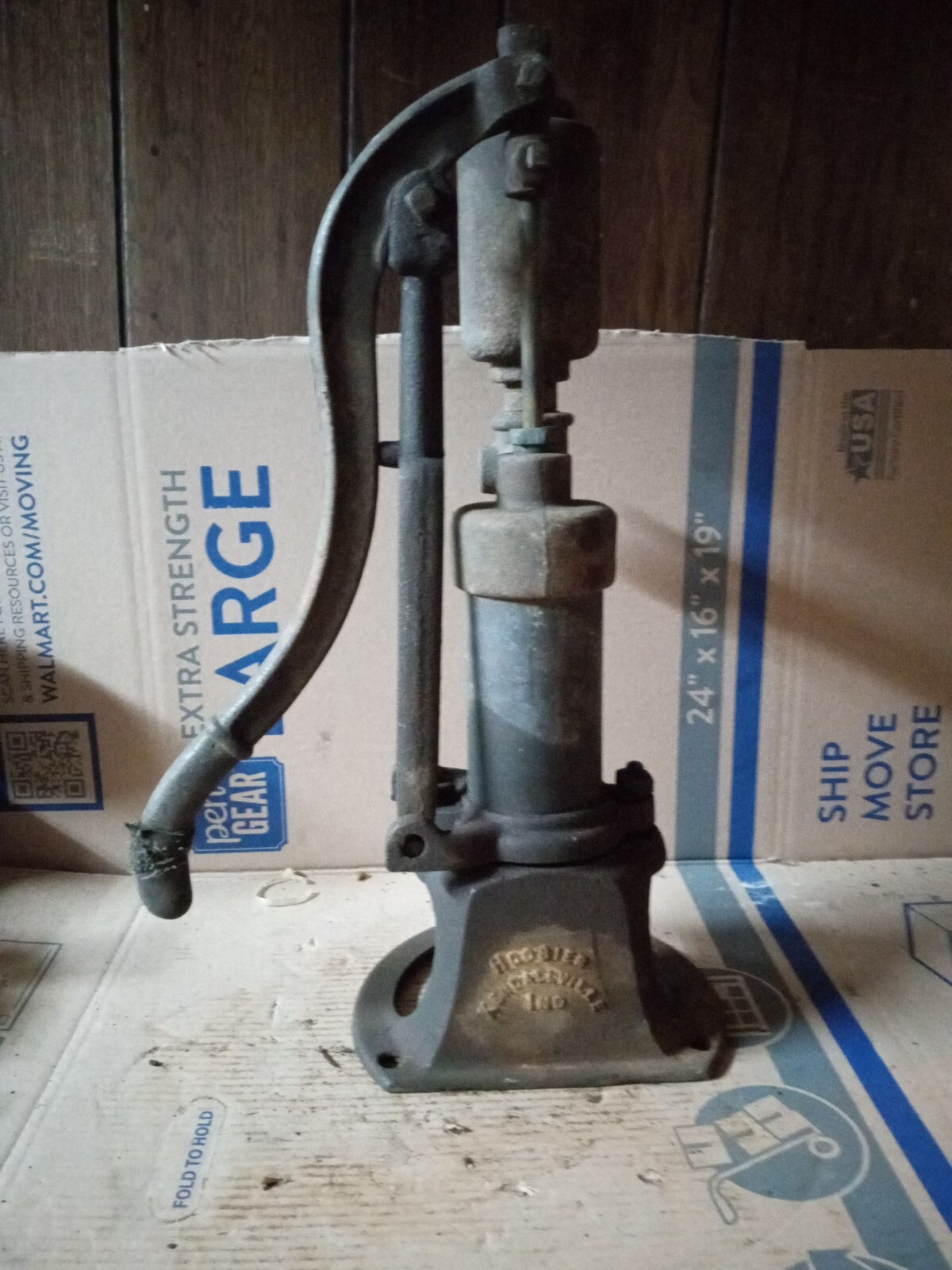 Hoosier Kendallville Indiana Vintage Hand Water Pump eBay