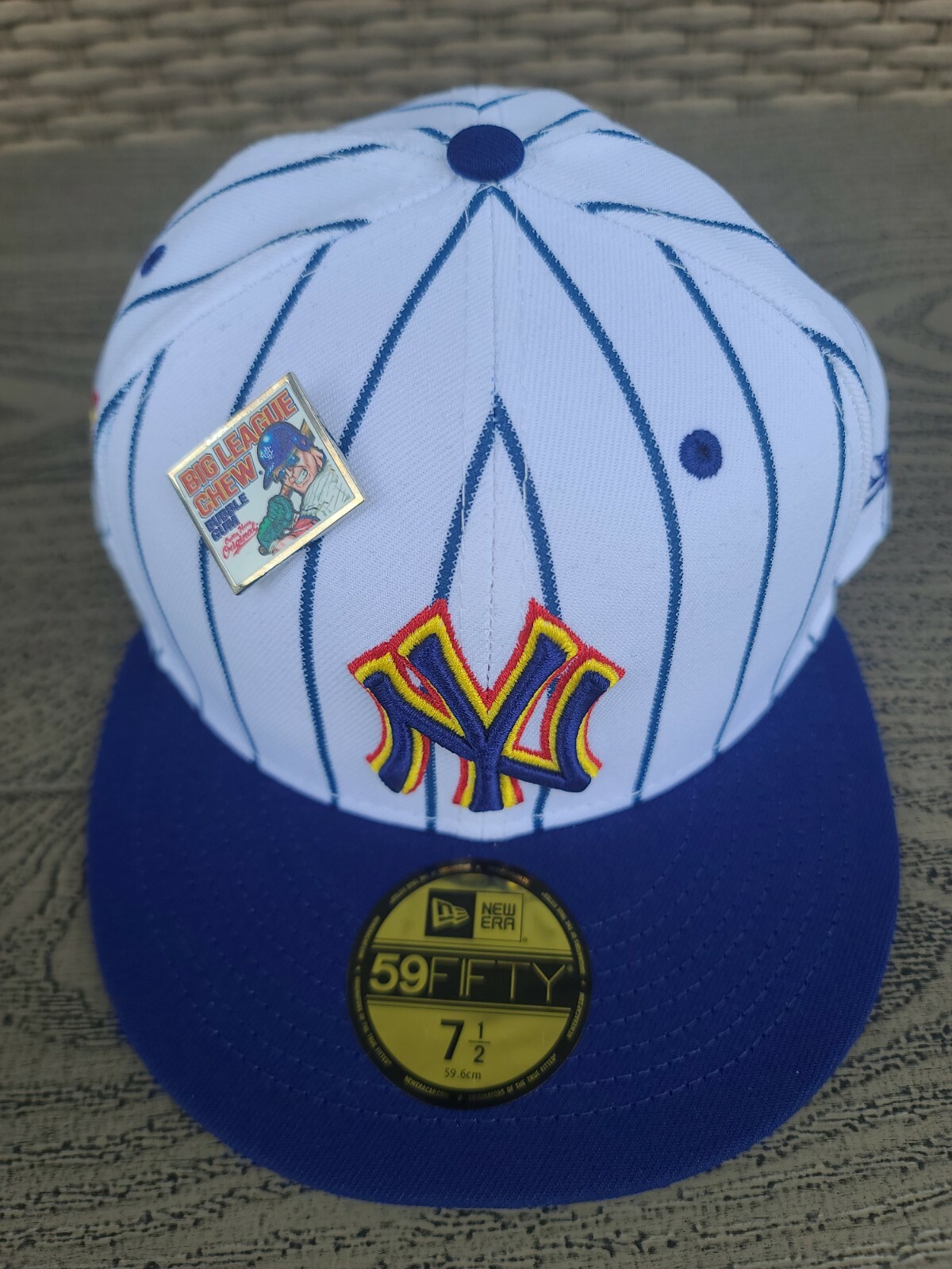 yankees big league chew hat