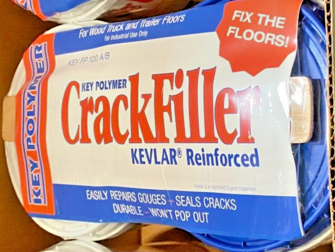 Crack Filler by Key Polymer FP100AB for Tractor Trailer Wood Flooring ...