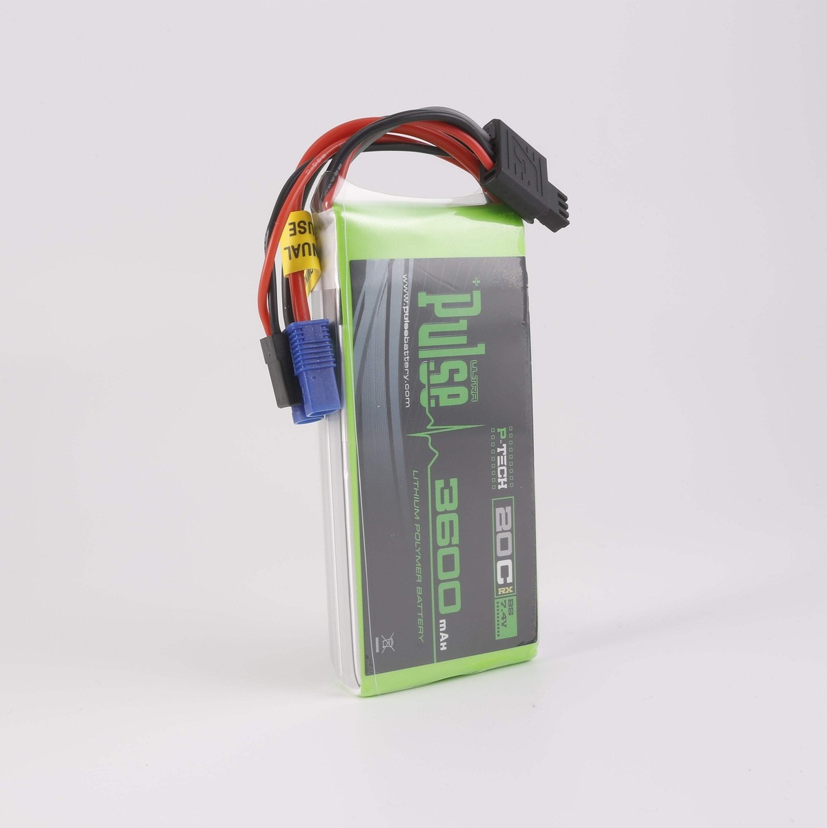 Pure Pulse Ⅱ PULSE 2S 3600mAh 20C 7.4V RX P-Tech Lipo Battery | eBay