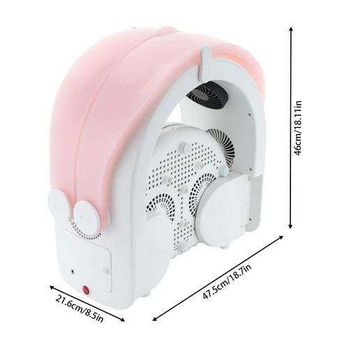Pet Hair Dryer Box Pet Dryer 127L for Cat Small Dogs Drying Blower 8 Fans 4Speed - Bild 5 von 6