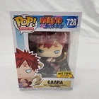 Funko Pop! Gaara Metallic #728 Naruto Shippuden Hot Topic Exclusive Limited