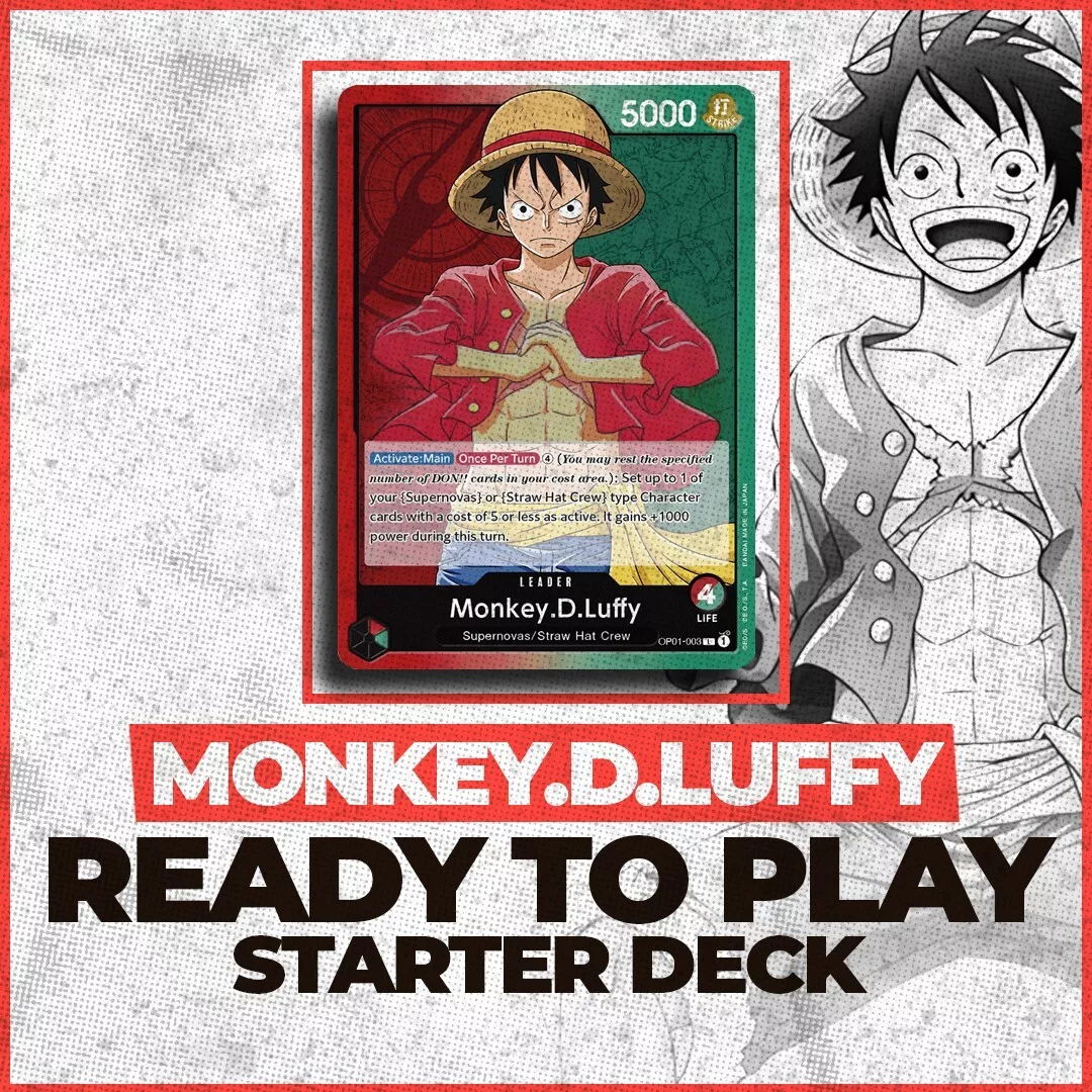 One Piece Card Game - Starter Deck - Monkey D. Luffy