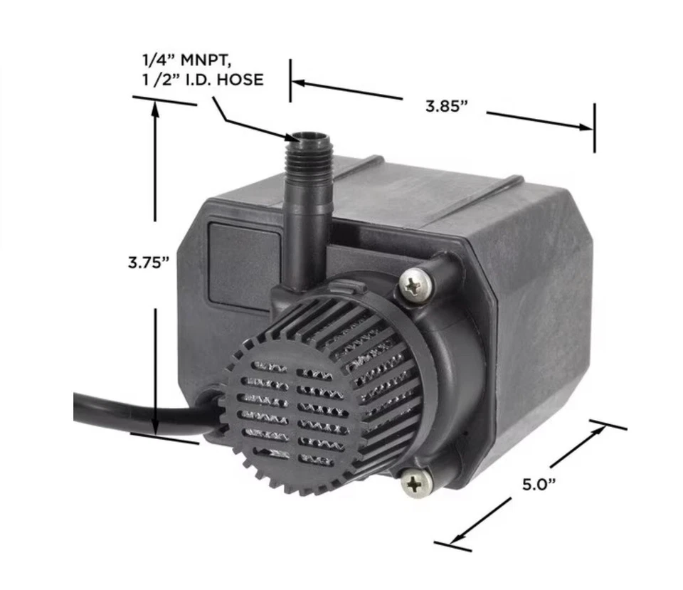 BECKETT G325A - PARA ESTANQUES PEQUEÑOS BOMBA CABLE DE 6 PIES Foto 2 de 2