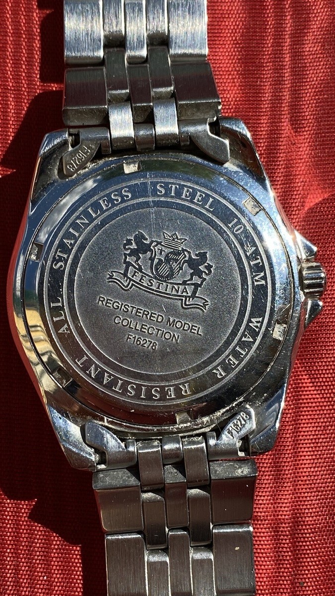 Orologio Festina Quartz 10 Atm Stainless Steel Swiss Made - Main Image