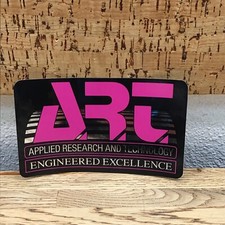 Vintage ART Applied Research And Technology Music Co Decal Sticker 3” X 5” A-2