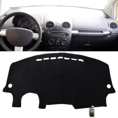 For Volkswagen VW Beetle 1998 - 2010 Dash Cover Mat Dashmat Black Carpet XUKEY