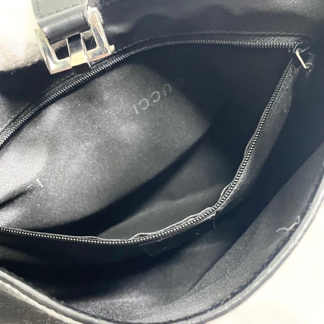 Authentic Gucci One Shoulder GG Pattern Jackie Ca… - image 12