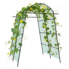 87in Garden Arch Trellis for Climbing Plants, Garden Arches Support Structure...