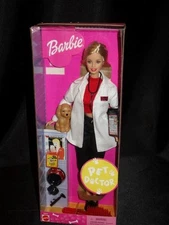 Barbie as Pet Doctor #50595 NRFB 2000 with puppy