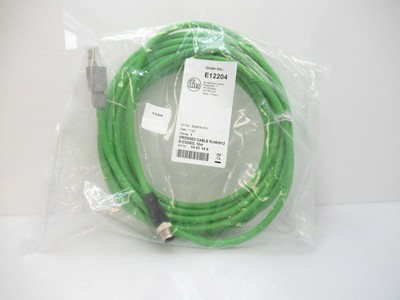 E12204 Ifm Electronic Cable For Ethernet Connection , Plug M12/RJ45 (New In Bag)