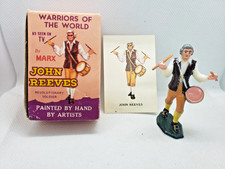 MARX Warriors of the World Revolutionary War Soldier JOHN REEVES in Box