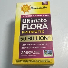 Renew Life Women's Care Probiotic 50 Billion CFU 30 Capsules EXP 10/2026