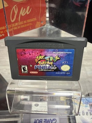 Pokemon Pinball Ruby & Sapphire Gameboy Advance GBA Authentic Loose Tested 
